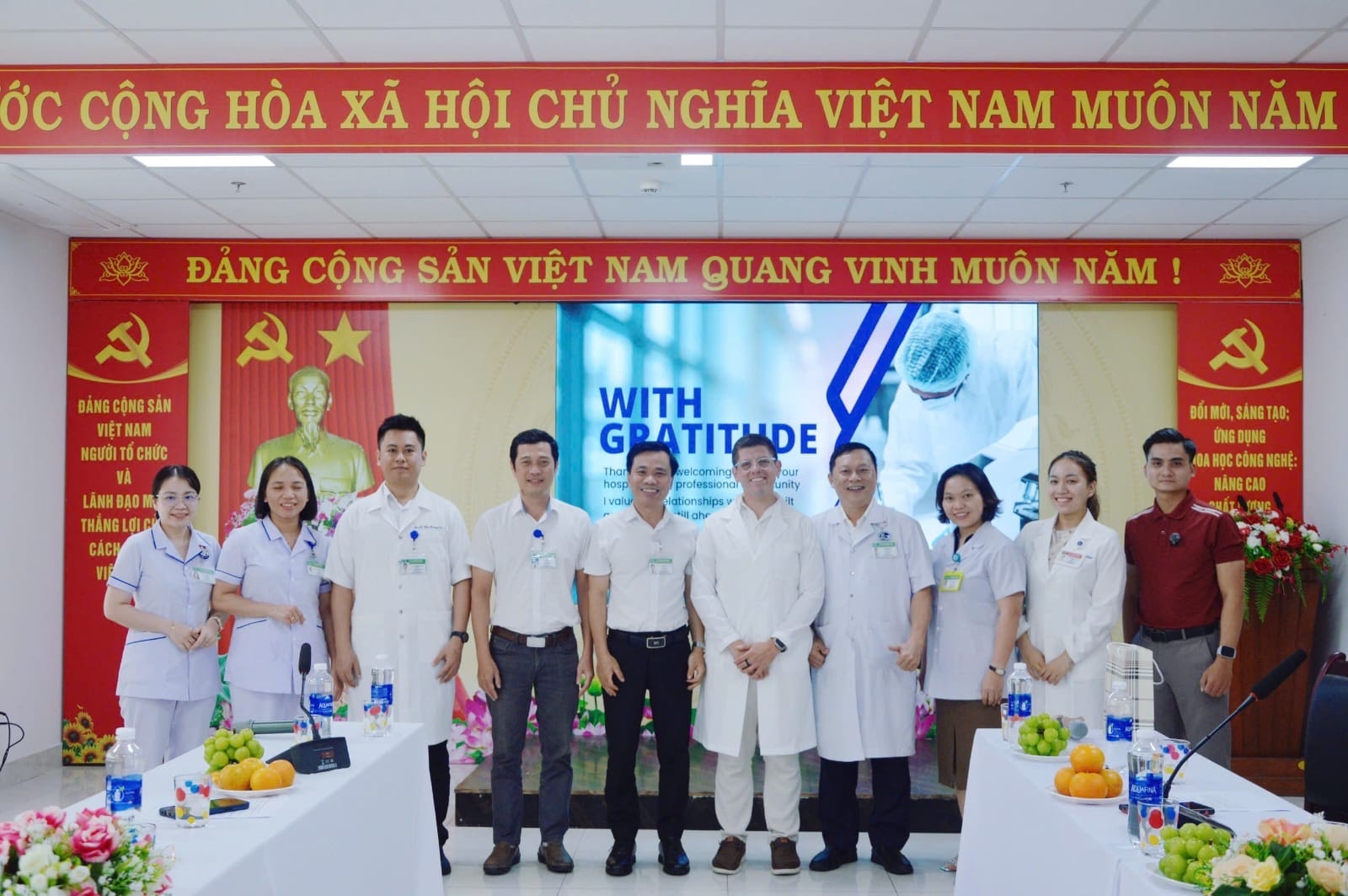Clinical collaboration in Vietnam